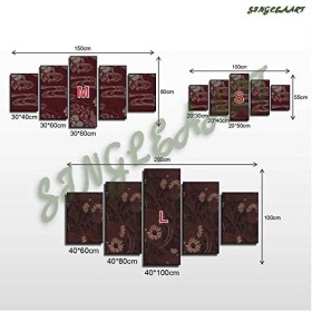 SINGLEAART 5 Pièces Toile Peinture Impression,Décoration Maison Moderne,Modulaire Panneaux Motif Tableau,Cadeau danniversair