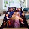 Housse de Couette 240 X 260 avec 2 Taies doreiller 50x75 cm - Poster Demon Slayer Parure de Lit 240 x 260 cm - Ensembles de 