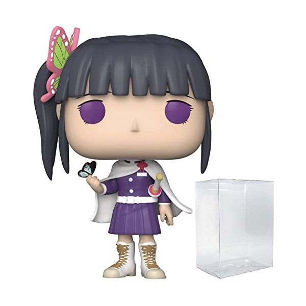 POP Demon Slayer – Figurine en vinyle Kanao Tsuyuri Funko livrée avec étui de protection compatible , multicolore, 9,5 cm