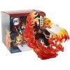 Anime Demon Slayer Figurine, Anime Personnages Rengoku Kyoujurou PVC 17cm, Statue ModèLe De Collection De Fans DAnime