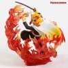 Anime Demon Slayer Figurine, Anime Personnages Rengoku Kyoujurou PVC 17cm, Statue ModèLe De Collection De Fans DAnime