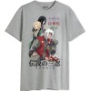 Naruto MENARUTTS243 T-Shirt, Blanc, 3XL Homme
