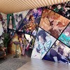 Papier peint Anime Demon Slayer Studio Lait Thé Boutique Décoration Japonais Manga Couleur mural personnalisé pour salon cham