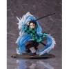 Démon Slayer Figure Kamado Tanjirou Anime Action Modèle Poupée Jouets 1/8 Water Breathing Version Figure GK Statue Adulte à C
