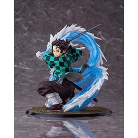 Démon Slayer Figure Kamado Tanjirou Anime Action Modèle Poupée Jouets 1/8 Water Breathing Version Figure GK Statue Adulte à C
