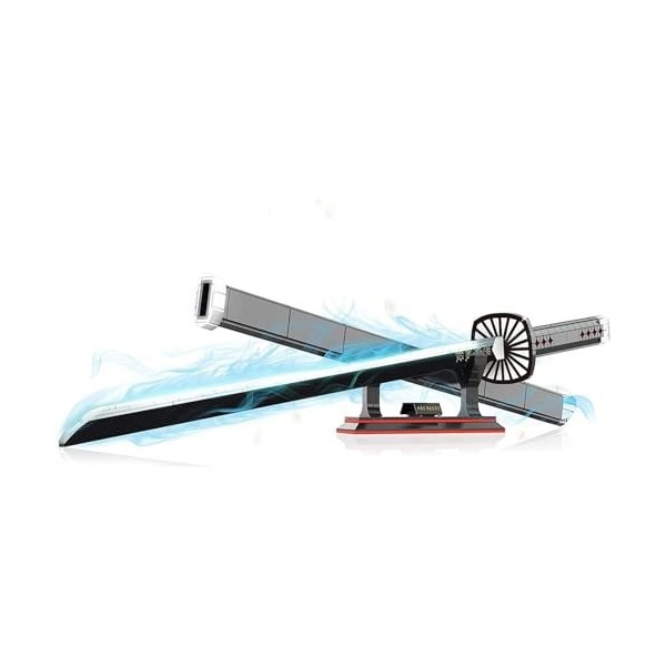 Modèle De Bloc De Construction Dépée Demon Slayer, Épée Kokushibo Kyokokukamusari, 789 Pièces, Ensemble Dépée De Samouraï D