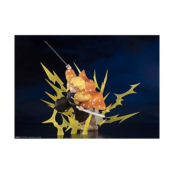 Bandai Demon Slayer: Agatsuma Zenitsu - Thunder Breathing, TamashiiNations Figuarts Zero Taille Unique