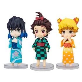 MERCHANDISING LICENCE Demon Slayer : Kimetsu no Yaiba Figurines Figuarts Mini Entertainment District Arc Set Sumiko, Zenko, 
