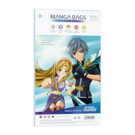 Ultimate Guard Lot de 100&nbsp;Sacs refermables pour Mangas