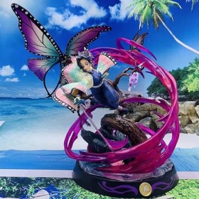 Démon Slayer Figure Kochou Shinobu Version Modèle de Poupée Jouet GK Statue Anime Collection Figurine Modèle Pop Figure pour 
