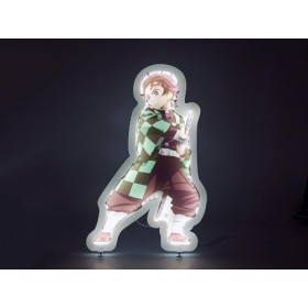 TEKNOFUN Demon Slayer TANJIRO Lumineux Style néon 40 cm