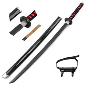 Vendics Demon Slayer Sword Tanjiro 104 Cm/41″ Katana Japonais Anime Samurai Sword Demon Slayer Cosplay Pour Les Amateurs DAn