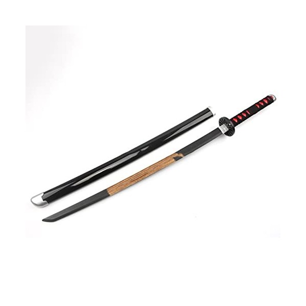 Vendics Demon Slayer Sword Tanjiro 104 Cm/41″ Katana Japonais Anime Samurai Sword Demon Slayer Cosplay Pour Les Amateurs DAn
