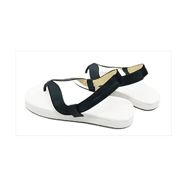 ERIMEI Manga World Cosplay Bottes Chaussures for Demon Slayer Kimetsu no Yaiba Shinazugawa Sanemi