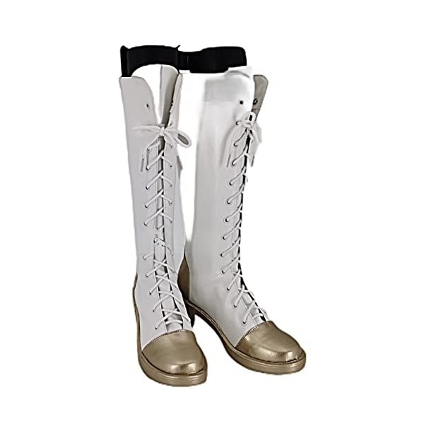 ERIMEI Manga World Cosplay Bottes Chaussures for Demon Slayer Kimetsu no Yaiba Tsuyuri Kanao