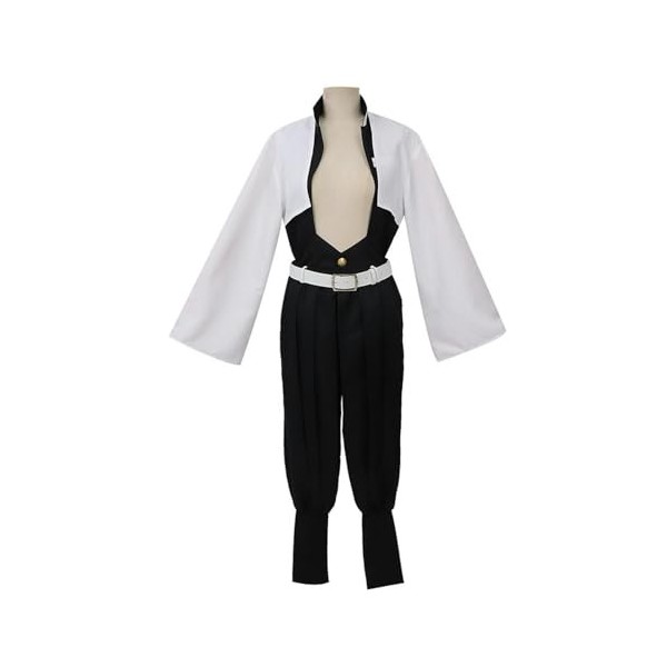 Costume de Cosplay Anime Demon Slayer Kimetsu No Yaiba Sanemi Shinazugawa, Uniforme, vêtements de Carnaval dhalloween