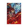 yique Impression sur toile Demon Slayer Tanjiro - Décoration murale moderne - 60 x 40 cm