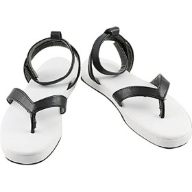 HROUGE Pepsi Bottes Chaussures for Demon Slayer Kimetsu No Yaiba Hashibira Inosuke Black