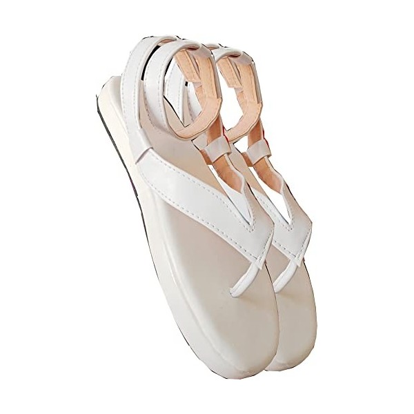 HROUGE Pepsi Bottes Chaussures for Demon Slayer Kimetsu No Yaiba Agatsuma Zenitsu White