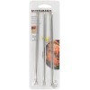 Fackelmann 43776 Lot de 6 fourchettes à crustacés, 6 fourchettes à crustacés, curettes pour Fruits de mer, Fourchette Pince d