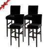 Jaotto Housse de Chaise de Bar Extensible, Housse de Chaise de Salle à Manger de Bar Lavable Universel, Housses De Tabouret D