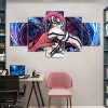 MUICIN Tableau mural modulaire Wall Art Wall Sticker 5 pièces Wall Picture Print sur toile Peinture Affiche abstraite moderne