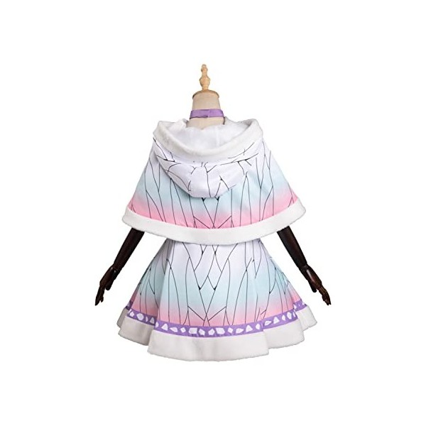 agfosa Kochou Shinobu Robe de cosplay Kimetsu no Yaiba Costume Anime Noël Costume Demon Slayer Costume