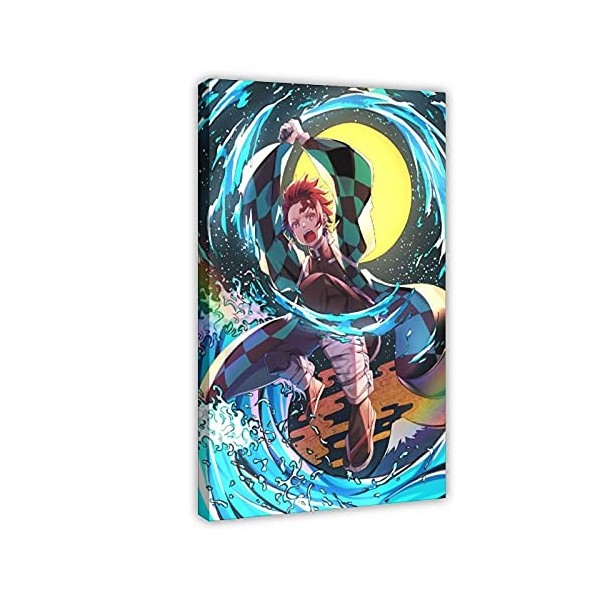 Affiche sur toile Demon Slayer Protagoniste Kamado Tanjirō 40 × 60 cm