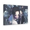 Poster de lanimé Demon Slayer Kochou Shinobu 3 - Décoration murale - Cadre : 40 x 60 cm