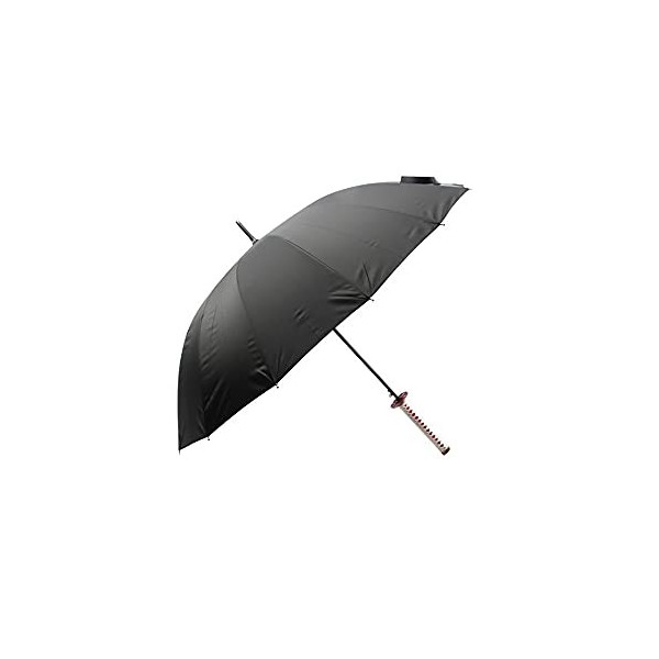 BJSBJD Parapluie Coupe-Vent pour Demon Slayer Tsuyuri Kanawo, COS Parapluie à Manche Long Katana Parasol extérieur Coupe-Vent