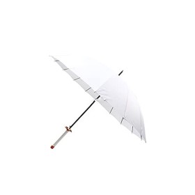 BJSBJD Parapluie Coupe-Vent pour Demon Slayer Rengoku Kyoujurou, COS Parapluie à Manche Long Katana Parasol Extérieur Coupe-V
