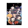 Poster sur toile Demon Slayer Anime Décoration de chambre à coucher Sport Paysage Bureau Décor Cadeau 40 × 60 cm