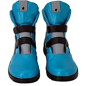 ERIMEI Manga World Cosplay Bottes Chaussures for Demon Slayer Kimetsu no Yaiba Tokitou Muichirou