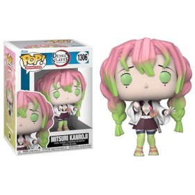 POP Demon Slayer – Figurine en vinyle Mitsuri Kanroji Funko livrée avec étui de protection compatible , multicolore, 9,5 cm