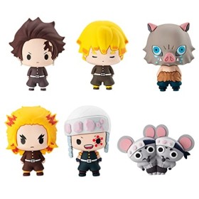 Megahouse Demon Slayer: Kimetsu no Yaiba Chokorin Mascot Series Pack 6 Trading Figures Vol. 4 5 cm