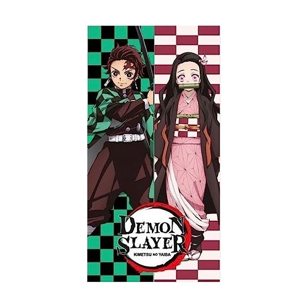 empireposter Demon Slayer Serviette de plage en microfibre 70 x 140 cm