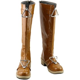 HROUGE Pepsi Bottes Chaussures for Demon Slayer Kimetsu No Yaiba Agatsuma Zenitsu