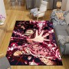 Demon Slayer 3D Print Carpet Outdoor Rug Kids Bedroom Kitchen Rugs Floor Mat Living Room Anime Cartoon Floor Carpet 120x160cm