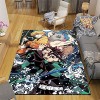 Demon Slayer 3D Print Carpet Outdoor Rug Kids Bedroom Kitchen Rugs Floor Mat Living Room Anime Cartoon Floor Carpet 120x160cm
