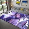 YZGAH Demon Slayer Imprimé Tapis De Salle De Bain Dessin Animé Imprimé Tapis De Sol De Porte Antidérapant G6227 120X160Cm