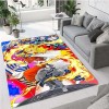 YZGAH Demon Slayer Motif Tapis De Porte De Salle De Bains Maison Tapis Antidérapant Absorbant leau Tapis Imprimé G8513 120X1