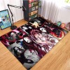 YZGAH Demon Slayer Motif Tapis De Porte De Salle De Bains Maison Tapis Antidérapant Absorbant leau Tapis Imprimé G5318 120X1