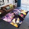 YZGAH Demon Slayer 3D Imprimé Tapis De Sol Grand Doux Flanelle Intérieur Salon Anime Rôle Tapis pour Adultes I1997 120X160Cm