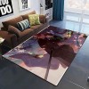 YZGAH Demon Slayer 3D Imprimé Tapis De Sol Grand Doux Flanelle Intérieur Salon Anime Rôle Tapis pour Adultes I6443 120X160Cm