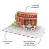 papercrush® Carte pop-up restaurant – Carte danniversaire 3D ou bon pour visite au restaurant, Carte de vœux pour hommes et 