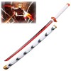 YANHAIDIDAI Demon Slayer Blade COS Bambou Épée de samouraï en Bois Kamado Prop modèle darme,for Anime Fans,Demon Slayer Kata