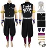 Démon Slayer Cosplay Costume Outfit Anime Uzui Tengen Costume Kimono Costume Ensemble Complet Halloween Fête De Pâques Dress 