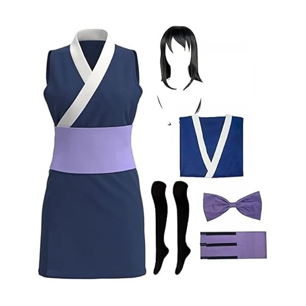 Kimetsu no Yaiba Yuukaku-Hen Cosplay Costume Demon Slayer Femmes Makio Dress Robe Hinatsuru Kimono Suma Uniforme Uzui Tengen