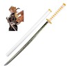 YANHAIDIDAI PU Mousse Samurai Sword Japonais Katana Arme Jouet Demon Slayer Lame for Anime Lovers,Cosplay Props Toys,Hallowee