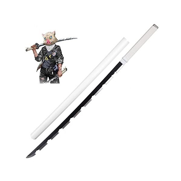 YANHAIDIDAI PU Mousse Samurai Sword Japonais Katana Arme Jouet Demon Slayer Lame for Anime Lovers,Cosplay Props Toys,Hallowee